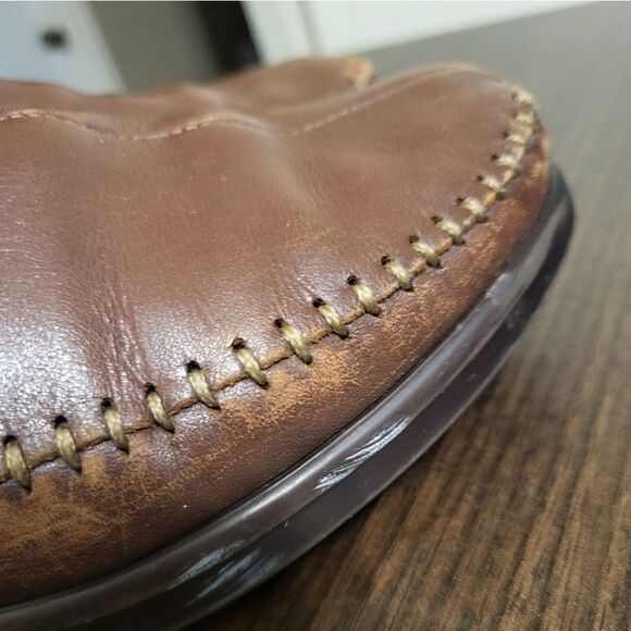 SAS Tripad Comfort Brown Leather Womens Casual Comfort Shoe, 8 - Picture 9 of 13